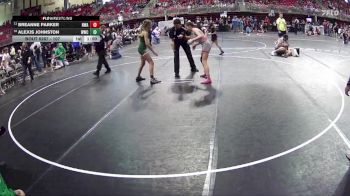 107 lbs 5th Place Match - Alexis Johnston, Westside Wrestling Club vs Breanne Parker, Nebraska Wrestling Academy