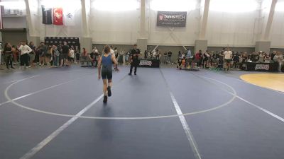 67 lbs Cons. Quarters - Ryker Ostermiller, Colorado Hammers vs Ryddik Johnson, Eastern Oregon Elite