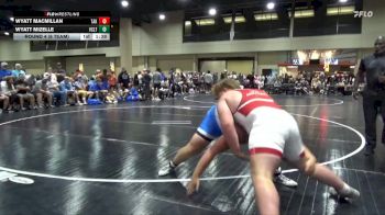 285 lbs Round 4 (6 Team) - Wyatt MacMillan, Team Arkansas vs Wyatt Mizelle, Vancleave Takedown Club