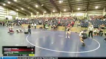 153 lbs Cons. Round 5 - Zachary Powell, Grantsville vs Landon Bethers, Corner Canyon