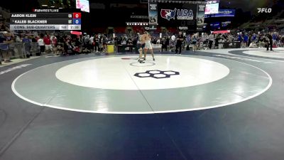 120 lbs Cons. Sub-quarters - Aaron Klein, CA vs Kaleb Blackner, UT