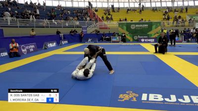 RERISSON DOS SANTOS GABRIEL vs IGOR MOREIRA DE F. DA SILVA 2024 Brasileiro Jiu-Jitsu IBJJF