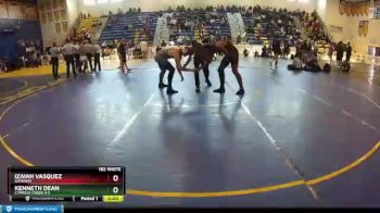 182 lbs Semifinal - KENNETH DEAN, Cypress Creek H S vs Izaiah Vasquez, Gateway