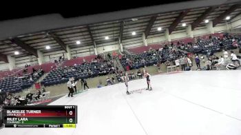 55 lbs Round 1 (6 Team) - Blakelee Turner, Utah Black vs Riley Lara, Colorado