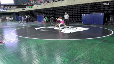 95 lbs Consi Of 8 #2 - McKayla Haberek, Johnson City vs Hayley Everitt, Georgetown