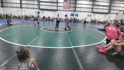 155 lbs Round 2 (6 Team) - Abraham McWhorter, BELIEVE TO ACHEIVE vs Jackson Smith, EASTERN CAROLINA WRESTLING ACADEMY