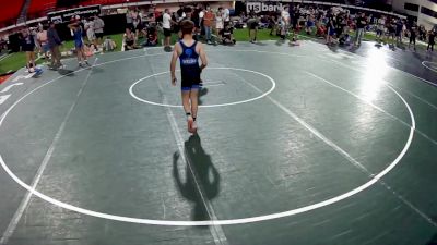 88-94 lbs Champ. Round 2 - Keian Linnell, Utah vs Caleb Weldon, Montana