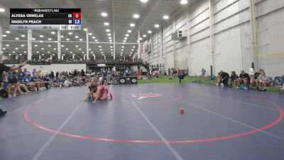 130 lbs Alyssa Ornelas, Colorado vs Madilyn Peach, Wisconsin