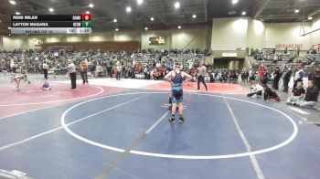 98 lbs Round Of 16 - Remi Milan, Damonte Mustangs WC vs Layton Magana, Redwood WC