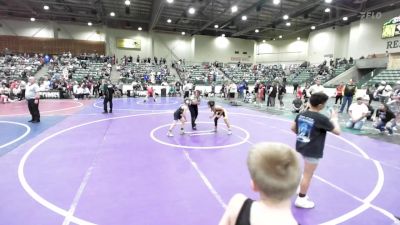 70 lbs Consi Of 16 #1 - Alexavia Corona, Blazers WC vs Evan Lovell, Combat