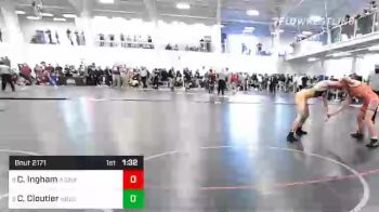 152 lbs Quarterfinal - Cole Ingham, Agawam vs Colby Cloutier, King Philip