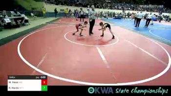 64 lbs Quarterfinal - Dax Bergmann, Grove Takedown Club vs Chisum Roper, Clinton Youth Wrestling