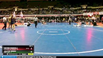 174 lbs Finals (2 Team) - Victor Marcelli, University Of Virginia vs Ashton Breen, Kent State