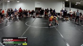 44 lbs Finals (2 Team) - Jacob Sawyer, Journeymen Red vs Jonah Burkett, Undisputed Wrestling