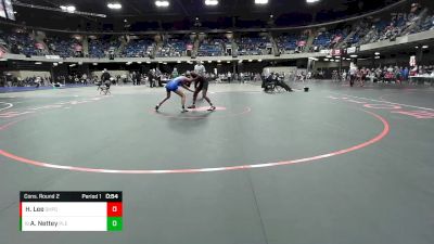 105 lbs Cons. Round 2 - Angelina Nettey, Plainfield East vs Hanna Lee, Vernon Hills