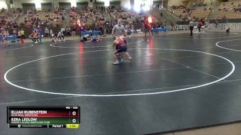 120 lbs Quarterfinal - Elijah Rubenstein, Blue Devil Wrestling vs Ezra Ledlow, Higher Calling Wrestling Club