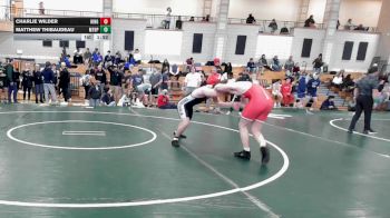 175 lbs 11th Place - Charlie Wilder, Hingham vs Matthew Thibaudeau, Mt. Hope