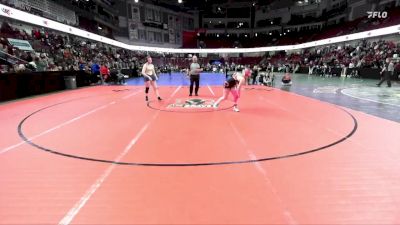 130 lbs Champ. Round 2 - Kaci Hochstrat, Payette vs Abby Diaz, Middleton