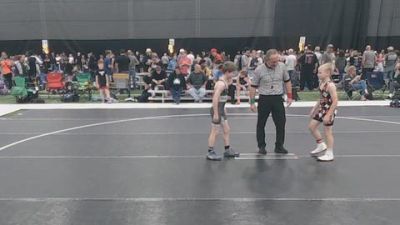 75 lbs Cons. Rd Of 32 - Vinny Larsen, MN Elite vs Angus Peterson, Weigh-in Club
