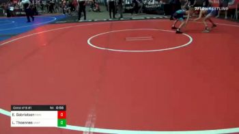 70 lbs Consolation - Eli Gabrielson, Smwc Wolfpack vs Landon Thoennes, Unaffiliated