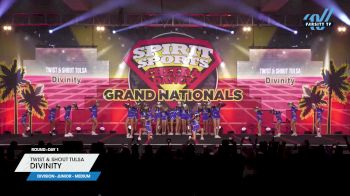 Twist & Shout Tulsa - Divinity [2024 L3 Junior - Medium Day 1] 2024 Spirit Sports Grand Nationals