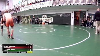 190 lbs Cons. Round 4 - Cooper Smith, Ashland vs Noah Wazgar, Beavercreek