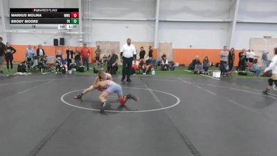 76 lbs Round 3 (8 Team) - Brody Moore, Project X vs Markus Molina, Westshore WC