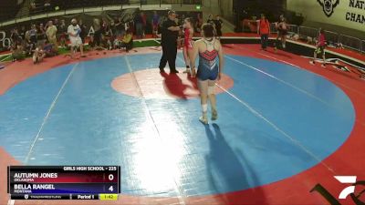 110 lbs 1st Place Match - Kinzie Williams, Idaho vs Isabella Coronado, Nevada