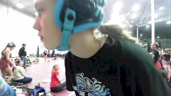 93 lbs Rr Rnd 8 - Malania Comfort, Kraken Black - Girls vs Rylan Bliem, Kraken Blue - Girls