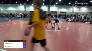 92 kg Semifinal - Jack Mulnix, Ringers Wrestling Club vs Weston Neutz, Wave Wrestling Club