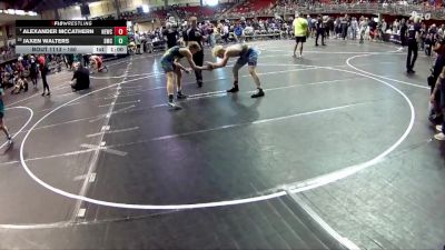 160 lbs Champ. Round 2 - Alexander McCathern, Nebraska Elite Wrestling Club vs Jaxen Walters, Syracuse Mat Club