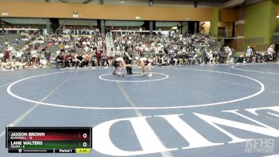 106 lbs Semifinals (8 Team) - Lane Walters, SALINA vs Jaxson Brown, BLACKWELL