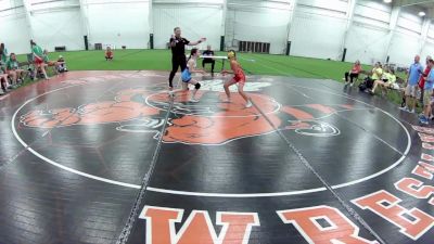 80 lbs Audrey Eller, Utah vs Aubrey Montes, Pennsylvania Red