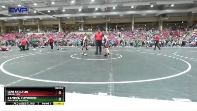 95-100 lbs Quarterfinal - Kamden Caywood, Oklahoma Phantom vs Levi Skelton, Garden City