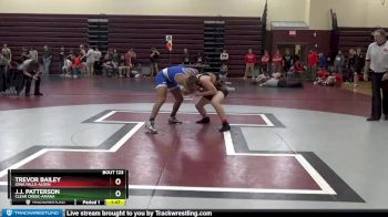JV-32 lbs Quarterfinal - Trevor Bailey, Iowa Falls-Alden vs J.j. Patterson, Clear Creek-Amana