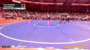 49 lbs Quarterfinal - Noah Archibeque, Top Rank Hammers vs Lucas Freeman, Florida Scorpions