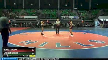 106 lbs Champ. Round 2 - Jackson Unger, Athens vs David Barclay, Shades Valley