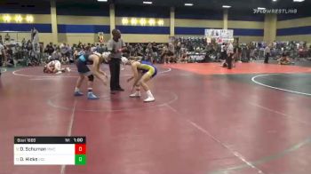 Match - Odin Hicks, VICI Wrestling vs Daniel Schuman, Mwc