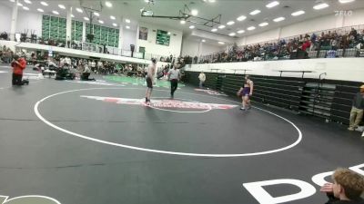 190 lbs Champ. Round 2 - Haeden Blair, Thermopolis vs Luke Petersen, Thunder Ridge