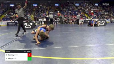 82 lbs Round Of 32 - Eastyn Dulaney, Brownsville vs Hoyt Wright, Slippery Rock