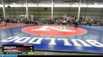 165 lbs Cons. Round 3 - Jackson Moreau, Rocky Mountain Middle School vs Orran Worth, New Plymouth