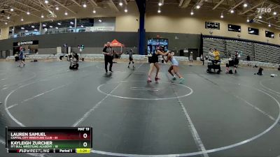 127 lbs Round 3 - Lauren Samuel, Capital City Wrestling Club vs Kayleigh Zurcher, Pit Bull Wrestling Academy