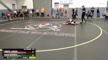 105 lbs Round 2 - Jeremy Larson, Dillingham Wolverine Wrestling Club vs Gavin Runnels, Interior Grappling Academy