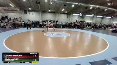 144 lbs Cons. Round 4 - David Sanchez, Pueblo Central vs Landon Hammond, Erie