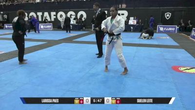 Suelen Leite vs Larissa Paes 2026 Campeonato Helio Gracie Gi