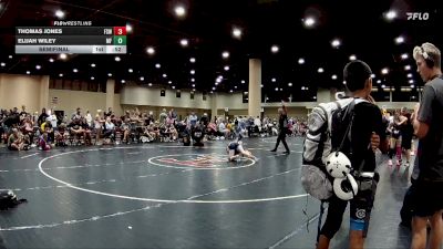 80 lbs Semifinal - Elijah Wiley, Morris Fitness vs Thomas Jones, Fort Stewart Wrestling
