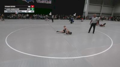 78 lbs Cons. Sub-quarters - Liam Hamacher, MN Elite Wrestling Club vs Ethan Estes, Purler Wrestling Academy