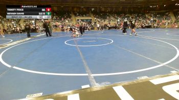 96 lbs Rr Rnd 2 - Trinity Price, HURRICANE WRESTLING ACADEMY vs Nevaeh Davis, Black Fox Wrestling Club