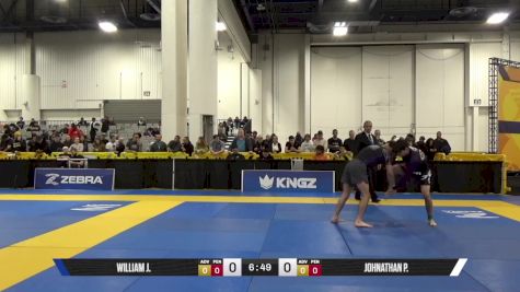 JOHNATHAN P. vs WILLIAM J. 2025 World IBJJF Jiu-Jitsu No-Gi Championship