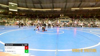 58 lbs Round Of 32 - Oliver Umlauf, Dakota Boyz Wrestling Club vs Ezequiel Gutierrez, RedWave Wrestling